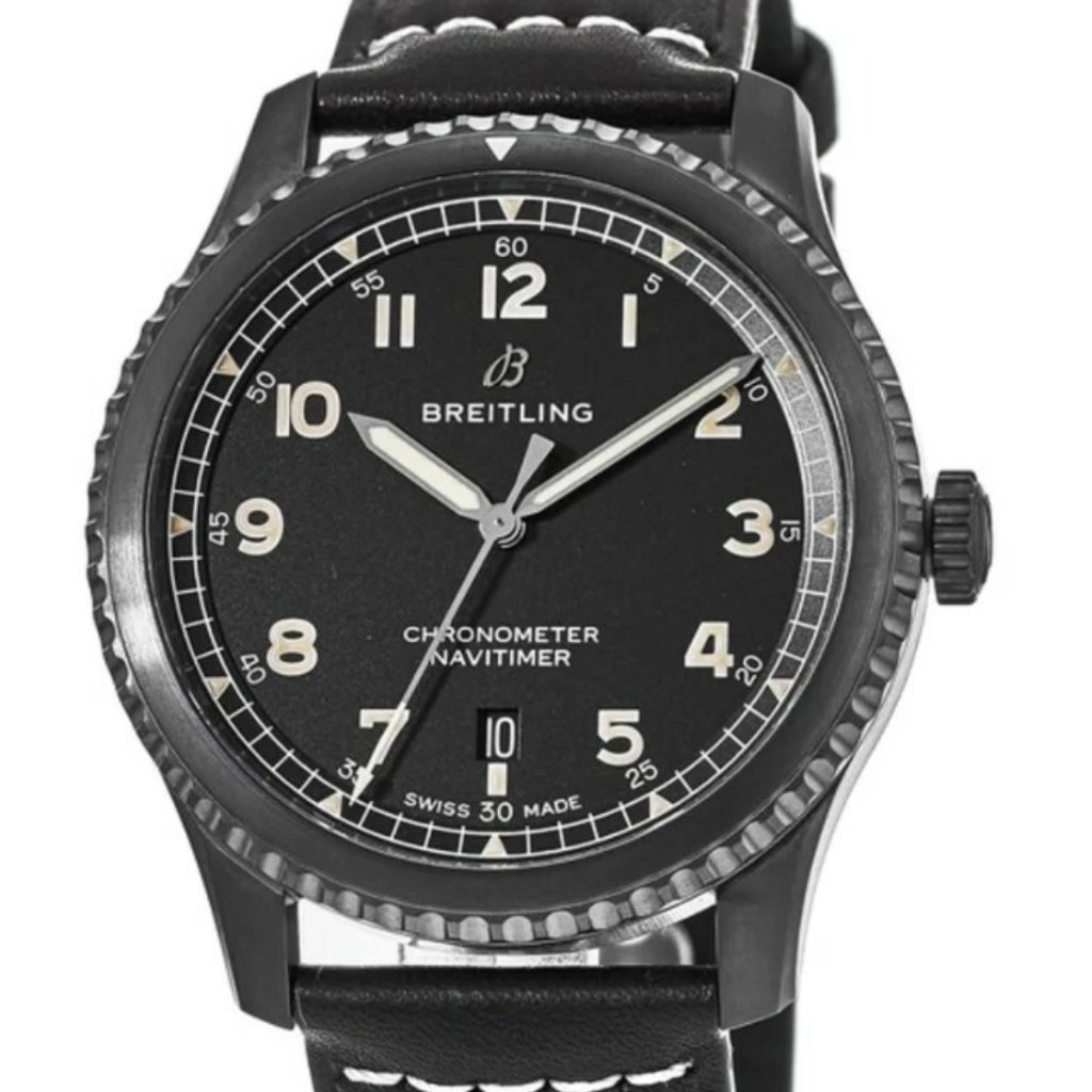 Breitling Navitimer 8 41 Mm Black Steel Black Dial Automatic M17314101b1x1